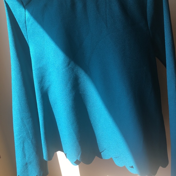 Emerald green Fabrik top - Picture 3 of 7